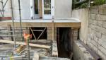 Travaux de maçonnerie pour une extension