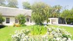 chaumiere avec jardin