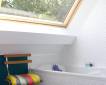 salle de bains dans des combles