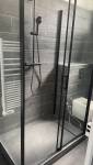 Cabine de douche rénovée