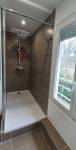 Rénovation de salle de bain avec douche ouverte - Gretz-Armainvilliers 77220