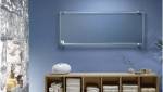 Radiateur verre miroir transparent