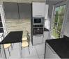 Modélisation en 3D pour une rénovation de cuisine - Brie-Comte-Robert 77170