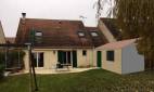 Simulation 3D d'un agrandissement de maison - Brie-Comte-Robert 77170