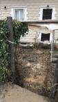 Terrassement des abords de la maison