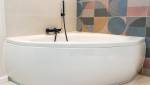 Baignoire d'angle design