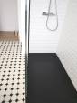 Réfection du sol de salle de bain à Villars
