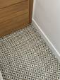 Rénovation de sol avec pose d'un carrelage imitation carreaux de ciment - Cholet 49300