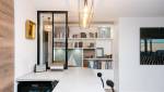 renovation complete appartement courbevoie 92400 plan de travail beton cire