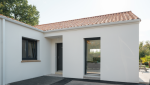  Agrandissement et rénovation d'une maison à Saint Sébastien sur Loire - entrée exterieur