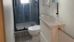 Salle de bain rénovée à Levallois
