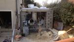 Agrandissement de maison : travaux en cours 1