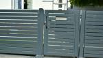 portail avec porte  - La Maison Des Travaux