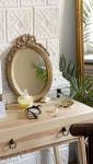 Décoration de salon avec miroir doré - Cholet 49