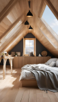 suite parentale moderne sous combles