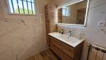 Salle de bain moderne miroir led La Maison Des Travaux Ales