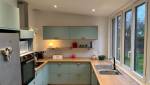 Faux plafond dans cuisine avec spots encastrés - Nantes 44
