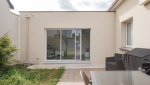Création d'une extension en parpaing à Basse Goulaine- extérieur