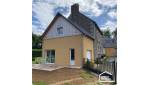 Ravalement de façades et création d'une terrasse - Périers 50190