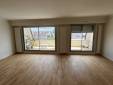 Baie vitrée coulissante en aluminium posée lors d'une rénovation d'appartement - Nantes 44000