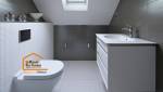 Salle de bain sous combles à Bois-le-Roi (77590)