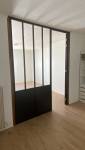 Bureau d'un appartement avec verrière (porte ouverte) à ALÉS 30100