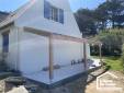 Structure bois preau construction Penestin