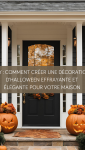 decoration halloween maison diy