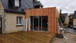 Extension maison bois et OSB