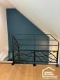 Escalier élégant avec garde corps moderne