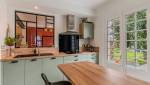 Rénovation de cuisine équipée avec plan de travail en bois massif- Nantes 44