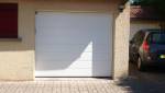 porte de garage en aluminium