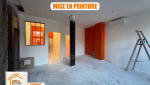 isolation thermique, cloisonnement placo, peinture intérieure, rénovation bureaux, espace professionnell