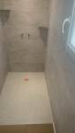 Travaux de rénovation de la douche