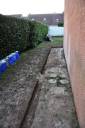 Ancienne allée de jardin avant travaux de rénovation extérieure - Brie-Comte-Robert 77170