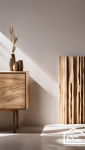 meuble bois clair decoration 2025