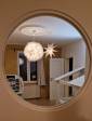 Verrière ronde dans chambre d'enfant à Saint Louis