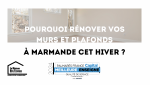 La rénovation des murs et plafonds est souvent perçue comme une simple démarche esthétique. 