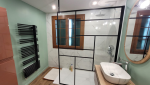 Rénovation salle de bain moderne