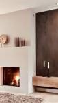 Cheminée moderne en appartement