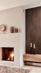 Cheminée moderne en appartement