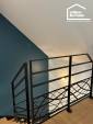 Escalier design bois et métal création à Vannes