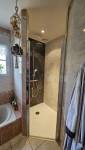 Vue d'ensemble de la douche 