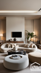 fauteuil arrondi design moderne 2025