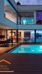 Maison connectée et colorée