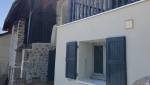Volets battants en bois coloris gris foncé