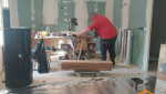 Cuisine pendant travaux