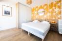 Transformation du garage en suite parentale avec aménagement et décoration de chambre - Pornic 44210