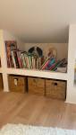 Rangement sous pente