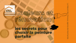 La peinture est bien plus qu’un simple élément décoratif. Elle donne vie à vos espaces, reflète votre personnalité et peut même influencer votre humeur.
